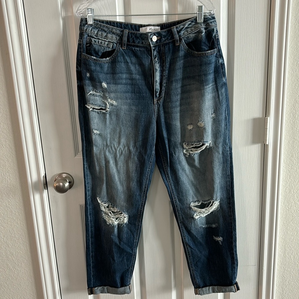 Kancan distressed jeans